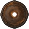 Ekena Millwork Heaton Ceiling Medallion (Fits Canopies up to 6 1/2"), 27 1/2"OD x 3 7/8"ID x 2 1/4"P, Rust CM27HERUS - alternate 1